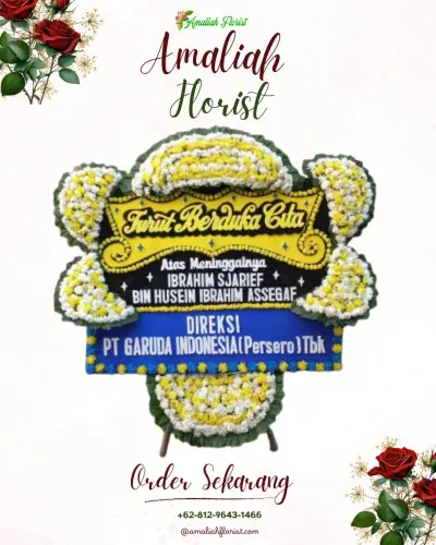 Papan Bunga Duka di Cimancak